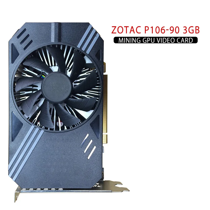 Видеокарта ZOTAC P106-90 для майнинга графическая карта GTX 2020 с объемом памяти 3 ГБ GDDR5 PCI