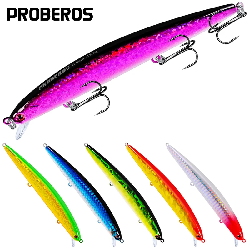 PROBEROS Bassbait 10 цветов для доставки прикорма и оснастки 5 шт./лот гольян приманки 13 г-0