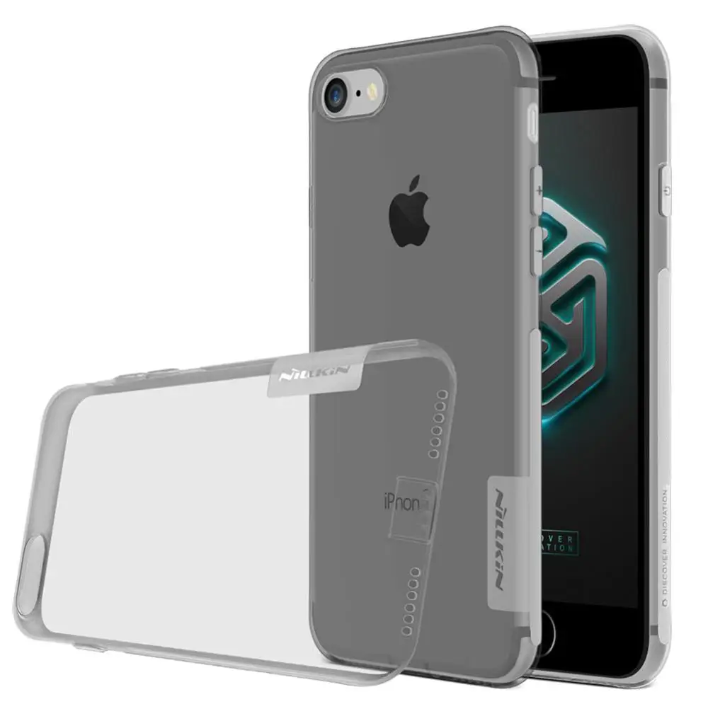 Чехол Nillkin для iPhone SE 2020 0 6 мм ультратонкий прозрачный мягкий силиконовый ТПУ