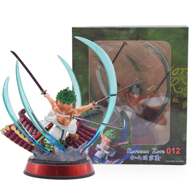 

Anime One Piece Figure GK Fashion Scenes Q Ver. MonkeyÂ·DÂ·Luffy Roronoa Zoro Ace PVC Action Figures Collectible Model Dolls Toy