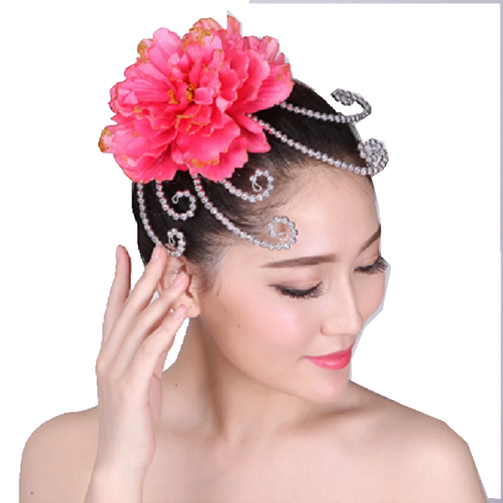 Головной убор цветочные аксессуары Национальный Янко для танцев представлений
