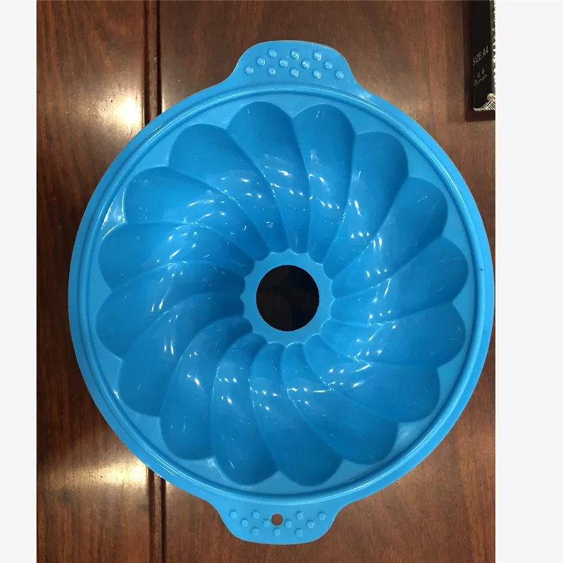 

Cake Silicone Mold 9 Inch Gear Shape Mousse Cake Bakeware DIY Toast Bread Baking Tool Chocolate Mold Jelly Pudding Mold