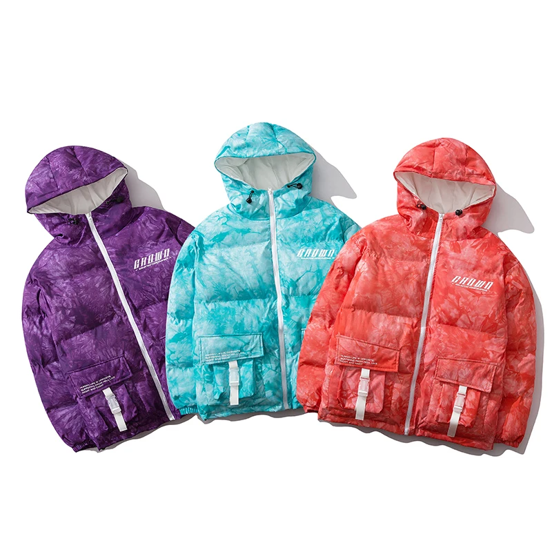 Мужская парка с ленточным карманом куртка Commander зимняя женская ветровка