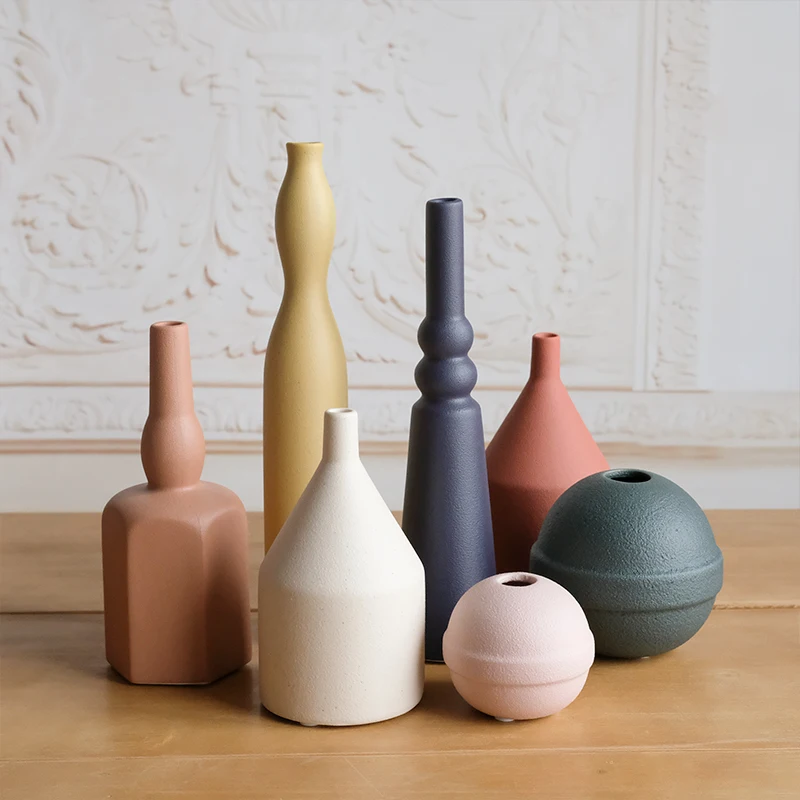 

Nordic Vases 2020 Home Decor Ceramic Home Decoration Accessories For Living Room ваза для декора горшки для цветов Macetas