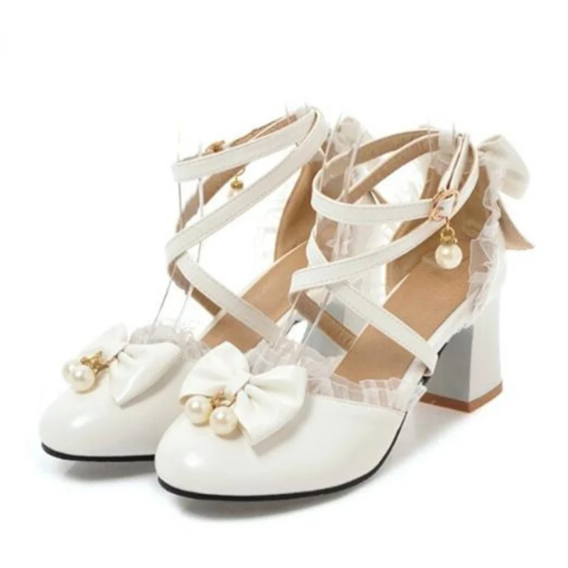 

Girl Leather Shoes High-heeled Dress Shoes Girls Princess Performance Party moccasins Baby Student Kids Shoes