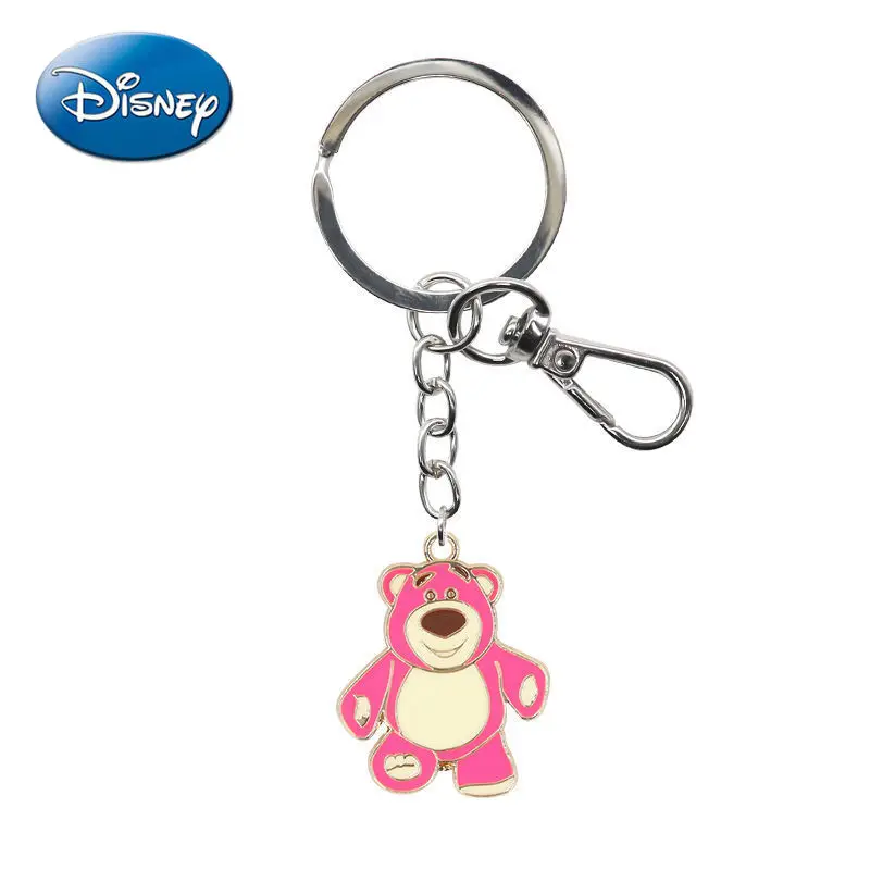 

Disney Losto Keychain Simple Cartoon Accessories Female Schoolbag Key Ring Buckle Couple Ornaments
