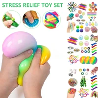 fidget toys sensory toy set anti stress toy set relief stress sensory anxiety stress relief toy set for kids adult 141516pcs