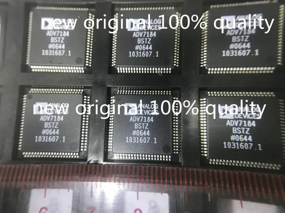 ADV7184BSTZ (ROHS) ADV7184BST ADV7184 Новый оригинальный 100% качественный видеодекодер 4 ADC 10 бит