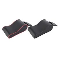 pu leather universial memory foam car center console armrest cushion universal auto interior accessories styling