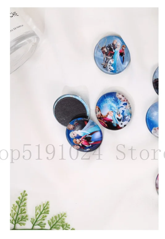 Free shipping 10pcs/lot sublimation blank DIY Crystal fridge magents Refrigerator Sticker Creative Magnets Birthday Gift