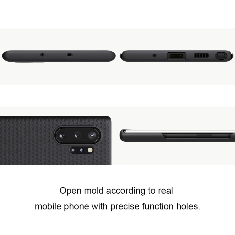Nillkin матовый защитный чехол для samsung Galaxy Note 10 Plus Жесткий пластиковый Чехол Note10