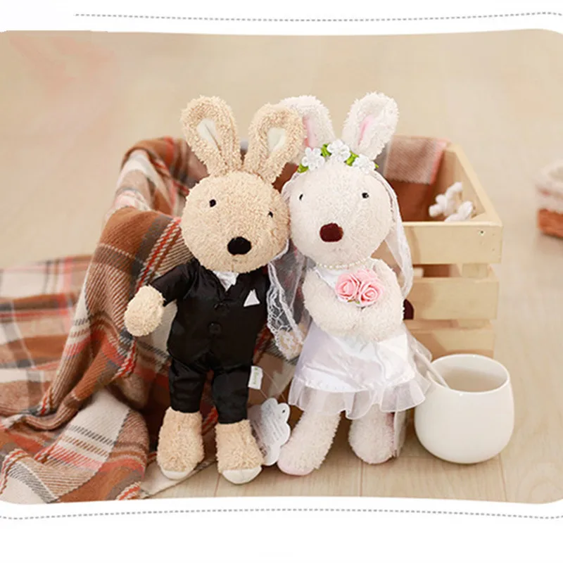 45 cm kawaii Rabbit plush toys bunny Stuffed dolls kids gifts clothes can be off cartoon Movies happy gift for | Игрушки и хобби