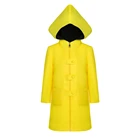 Костюм для детей маленький ночной кошмарный 2 моно-шесть, желтая толстовка с капюшоном, пальто с шапкой, для игр, голодные дети, 6 курток, модные бальные костюмы для косплея