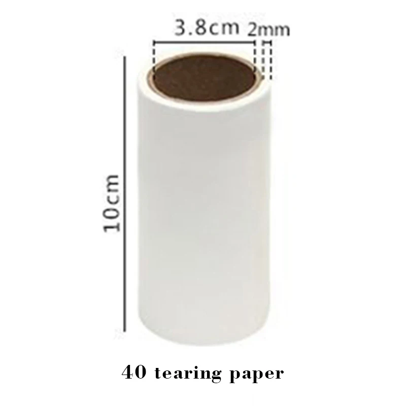 

Hair Remover Roller Tear Type Pet Hair Remover Paper Remover Dedusting Brush Clothes Multi-function Clothes Adhesive Brush