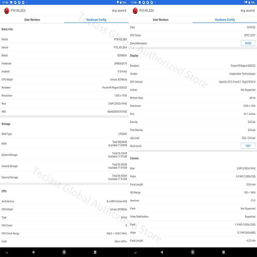 Teclast P10HD, 4G, Восьмиядерный планшетный ПК, 3 Гб ОЗУ, 32 Гб ПЗУ, IPS1920* 1200 SIM, Android 9,0 OS, 10,1 дюймов, планшет, gps, 6000 мАч