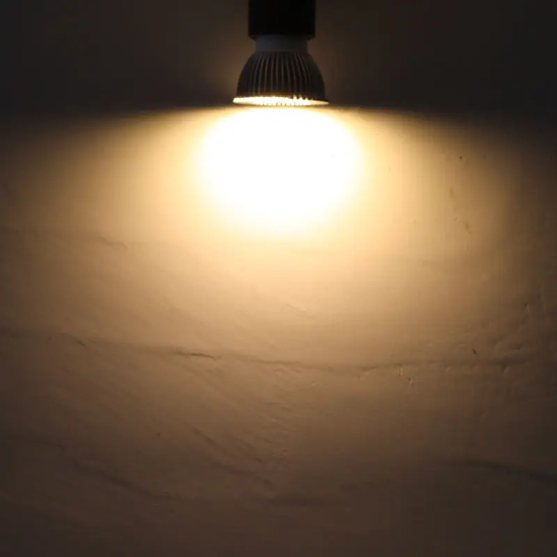 Лампада Светодиодный точечный светильник Светодиодная лампа Focoe Refletor Bombillas GU 10 220V