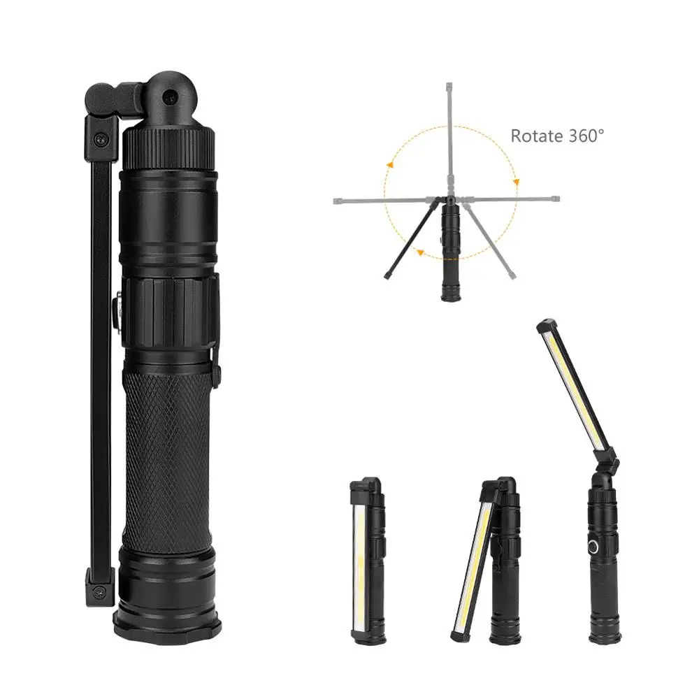 COB + светодиодный рабочий светильник фонарик нарусветильник перезаряжаемый