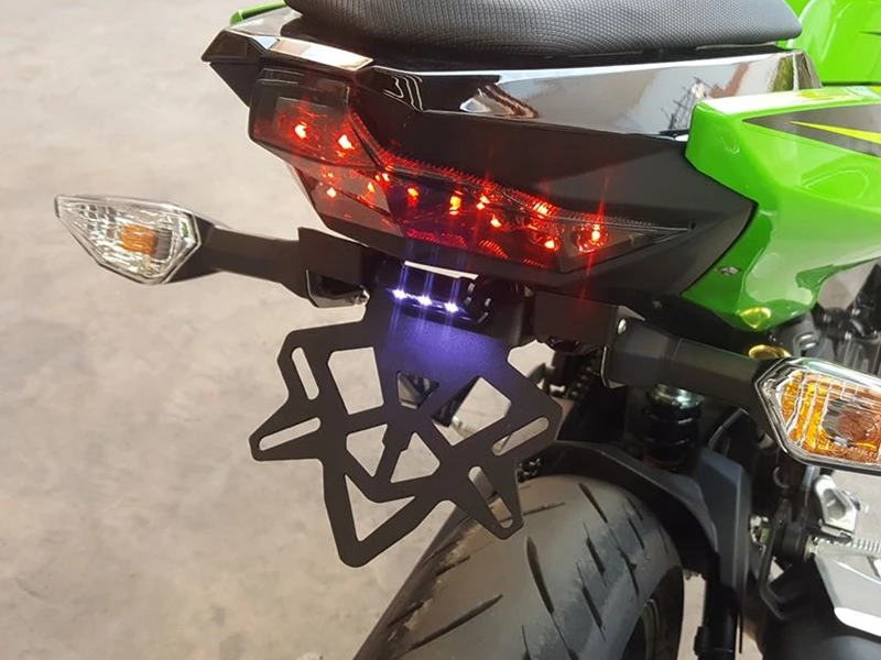 MTKRACING для Ninja 400 NINJA400 аксессуары для мотоциклов держатель номерного знака Рамка Номерного Знака