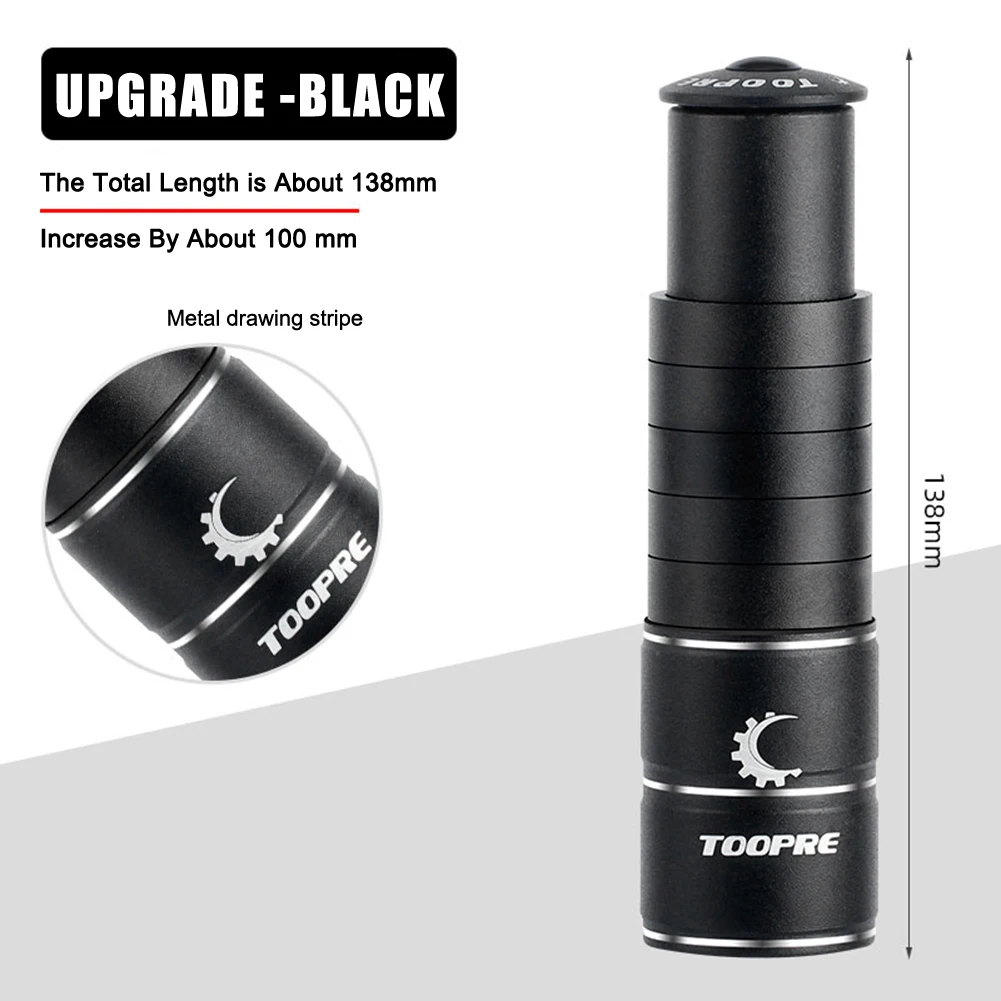 

Регулируемый кронштейн руля вилки велосипеда стояк из алюминиевого сплава MTB велосипедный стержень Удлинительный адаптер велосипедные де...