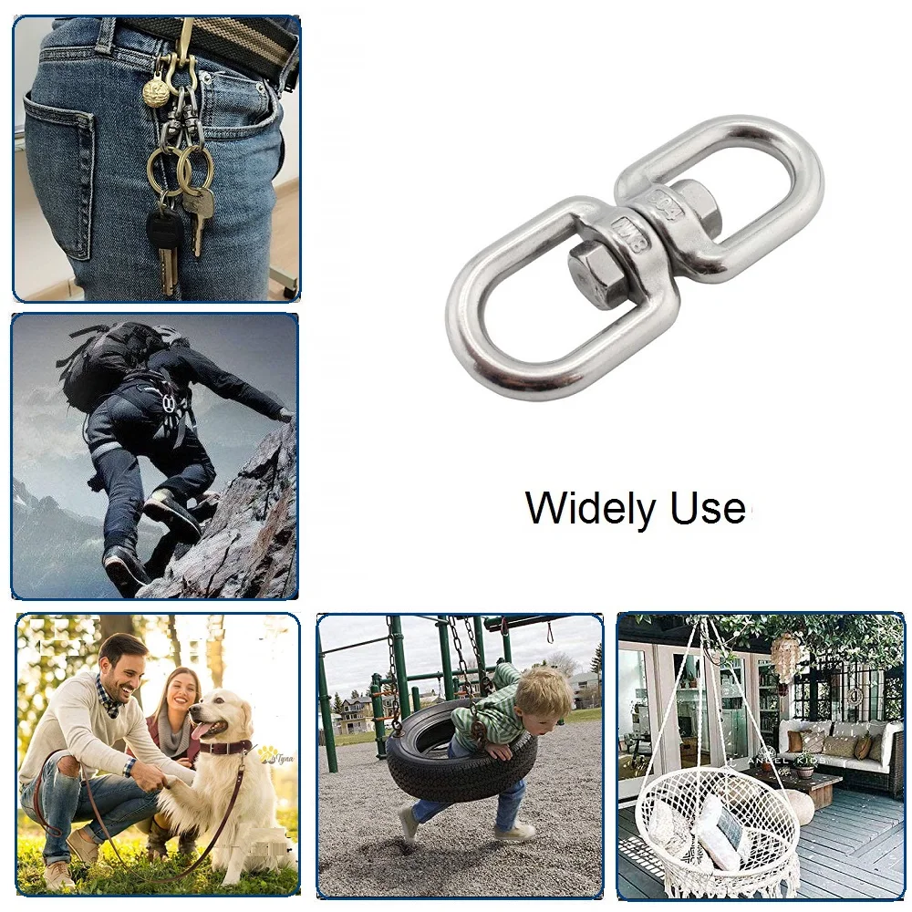 1/2/5 шт. поворотное кольцо из нержавеющей стали |