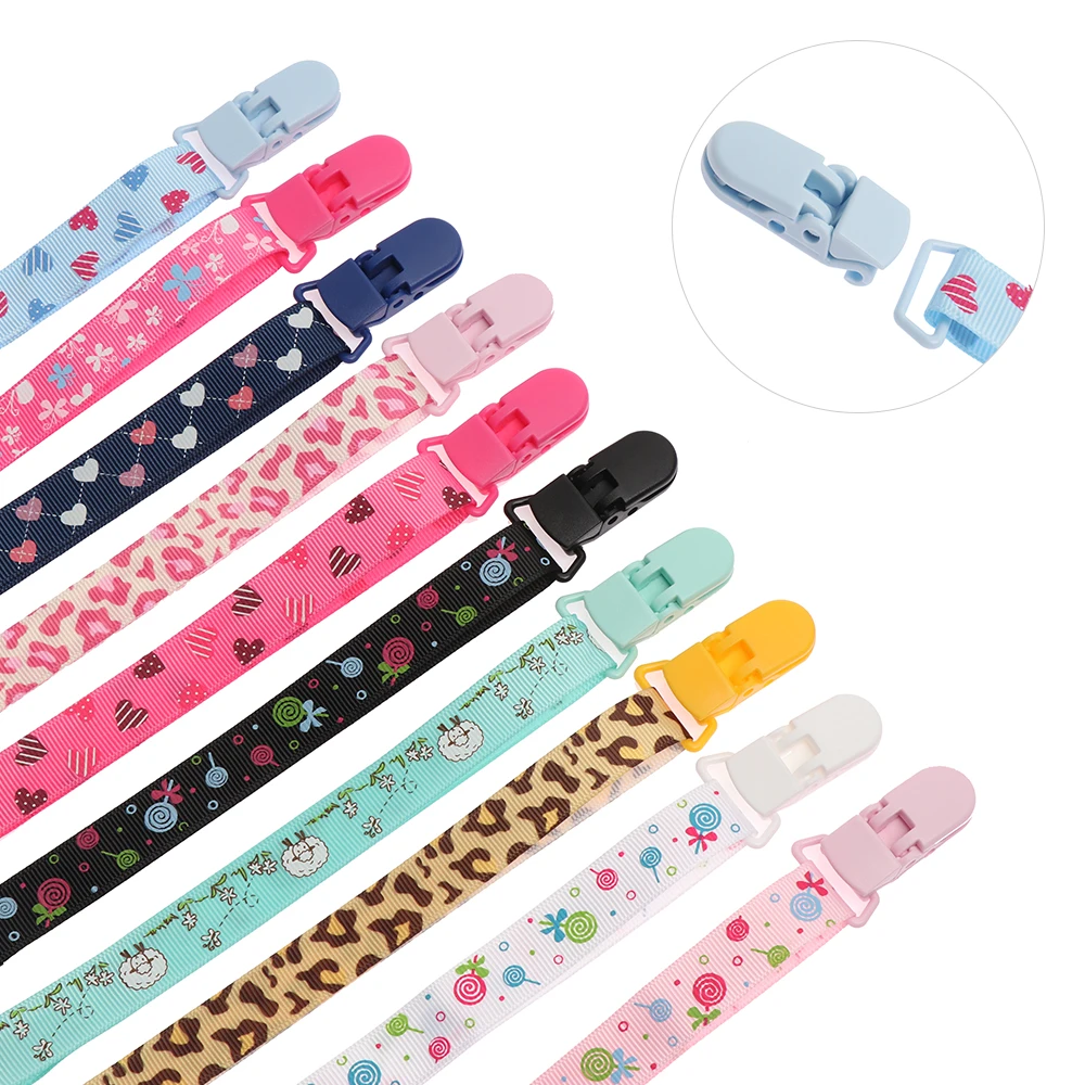 Детская Соска пустышка с цепочкой 1 шт. мультяшная лента пояс соска Прорезыватель