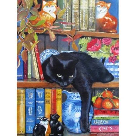 

Diamond Embroidery Cat Animal Diamond Painting Cross Stitch Full Drill Home Decor Rhinestones Gift Handmade