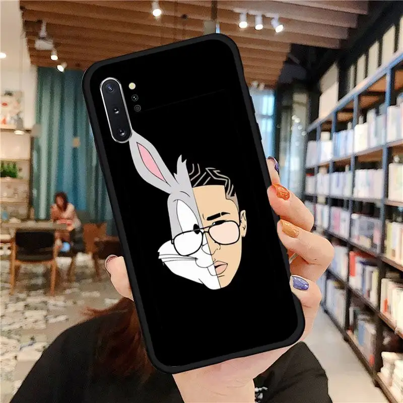 

Bad Bunny Bad YHLQMDLG Phone Case For Samsung galaxy S 7 8 9 10 20 edge A 6 10 20 30 50 51 70 note 10 plus