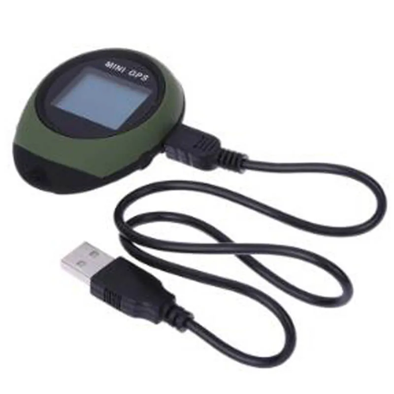 Новый мини ручной GPS навигатор Приемник поиск местоположения USB Перезаряжаемый с