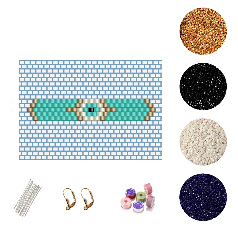 FAIRYWOO Миюки серьги из бисера подвески DIY аксессуары для женщин подарок дружба