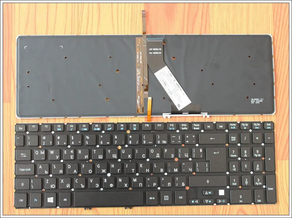 Болгарская Клавиатура для ноутбука Acer Aspire V7-581 V7-581G V7-581P V7-581PG V7-582P V7-582PG с
