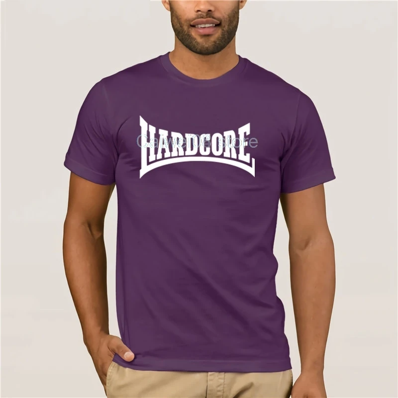

Hardcore T shirt Men Boy Fashion Asian Oversize Cool Fun Summer Tshirts Short Sleeve Cotton