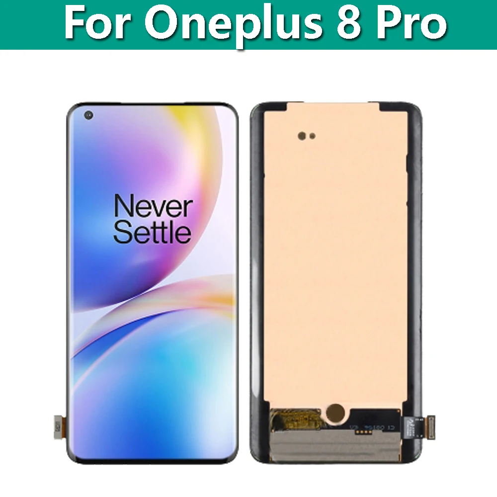 

Original AMOLED LCD Display Touch Digitizer Screen Assembly Replacement 6.51" For Oneplus 8 Pro IN2023 IN2020 IN2021 IN2025