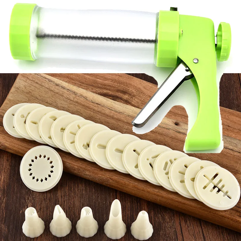 green 22 pcs set 19 шт./компл. насадка для крема ручка десерт декораторы Украшения Торта Глазурь трубопровод Крем Шприц Маффин Кондитерские кухонный инструмент, для торта - Цвет: green 22 pcs set