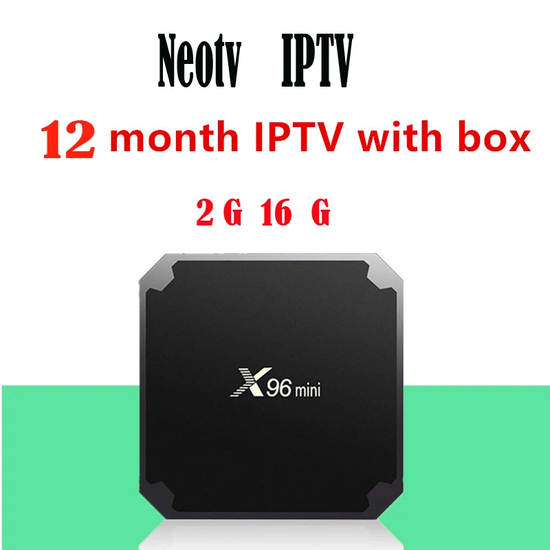 2G 16G with 12m IPTV Лучшая французская ТВ приставка X96 мини Android ТВ приставка с 1400+ 1 год IP ТВ Европа Франция арабский франсаис Марокко M3U Смарт IP ТВ приставка ТВ - Цвет: 2G 16G with 12m IPTV