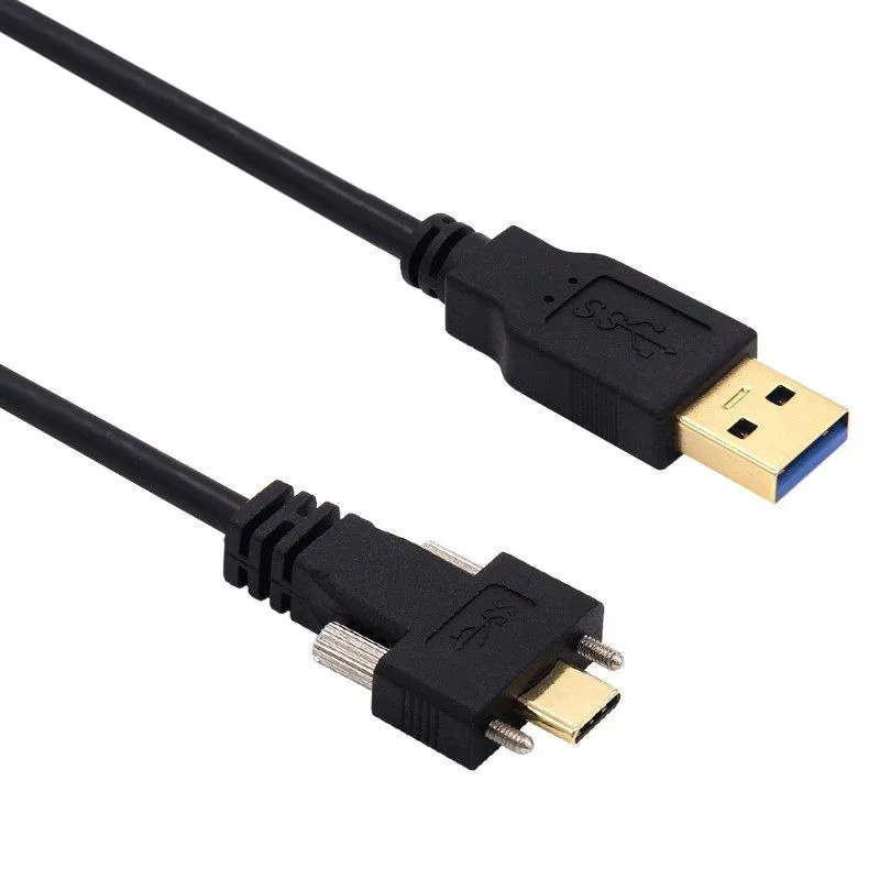 Кабель для передачи данных с двумя винтами USB 3 0 на Type C 1 м 2 м| |