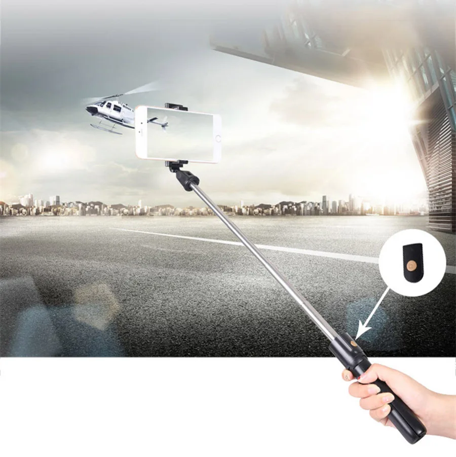 Портативная селфи палка MAMEN 3 в 1 с Bluetooth мини штатив для телефона монопод