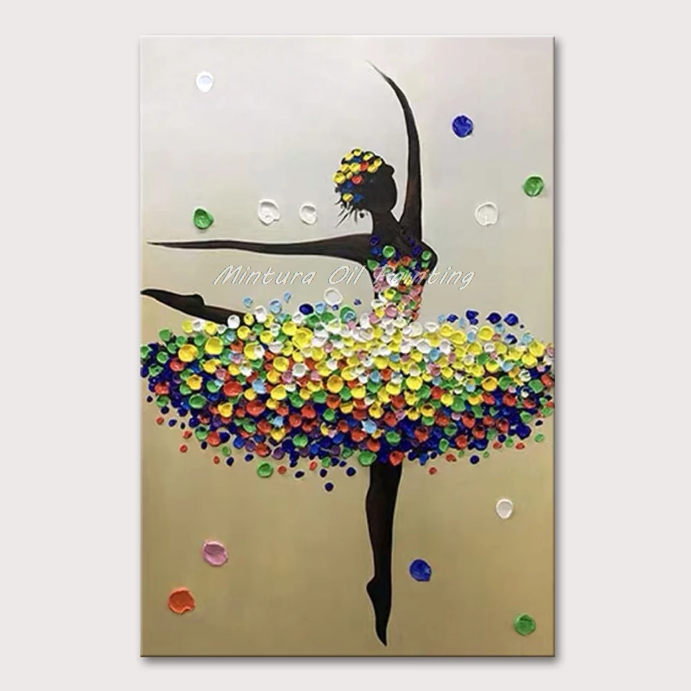 Картина маслом на холсте без рамки ручная роспись|Рисование и каллиграфия| |