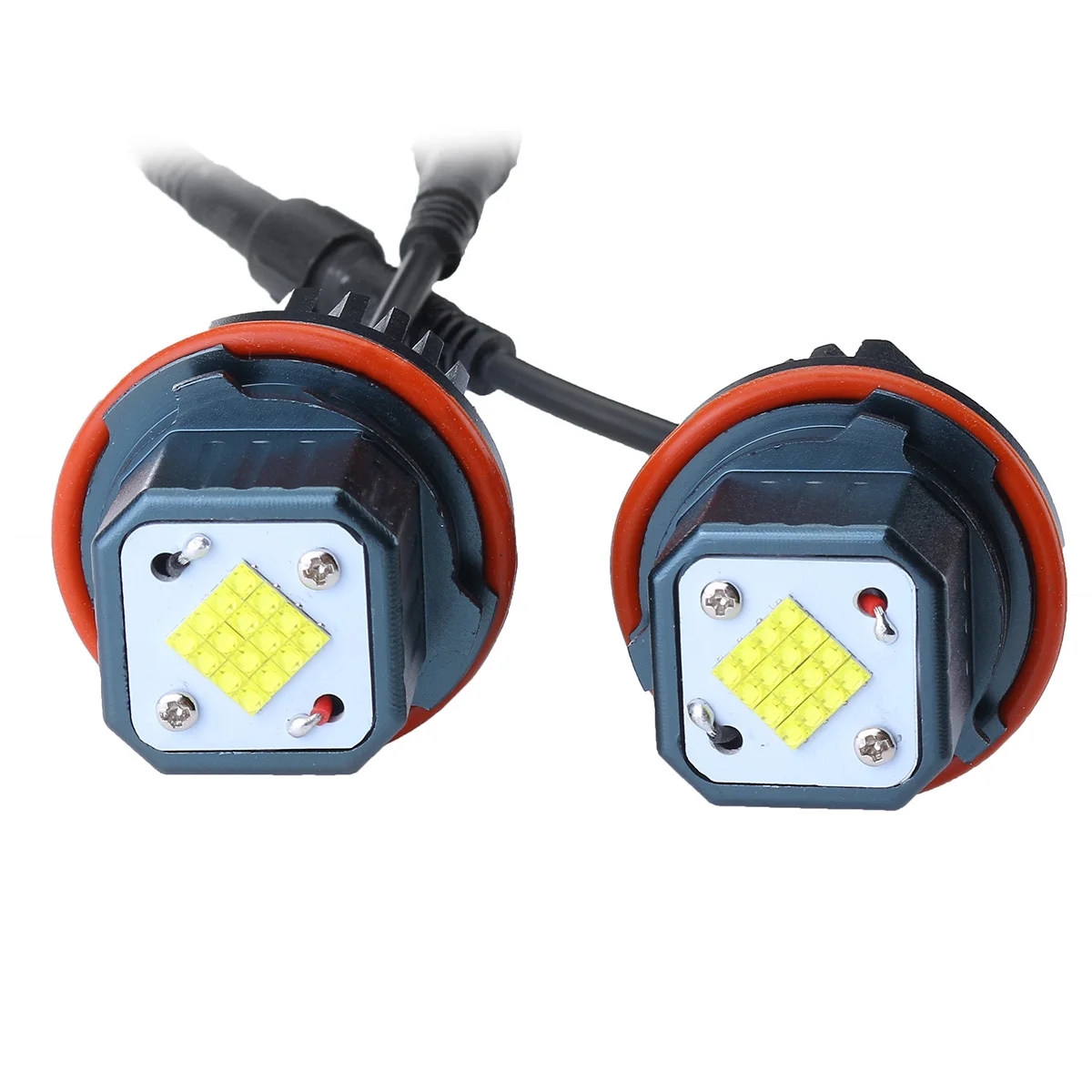 1 пара 80 Вт светодиодные безотказные фары Angel Eyes для BMW E39 E53 E60 E61 E63 E65 E66 E87 525i 530i xi 545i