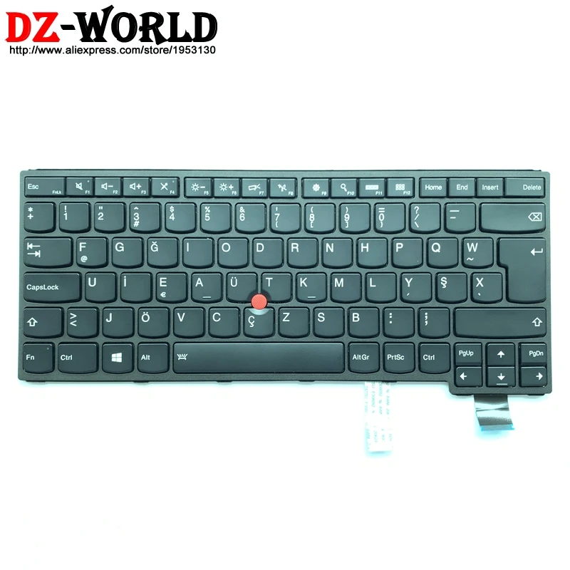 Новая Оригинальная Турецкая клавиатура TUF с подсветкой для Lenovo Thinkpad Yoga 460 P40 S3 14