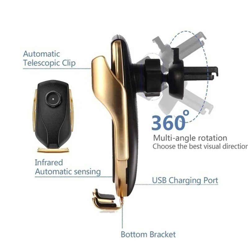 Беспроводное зарядное устройство для Samsung Galaxy Note 10 9 8 S10 S9 быстрой зарядки Вт