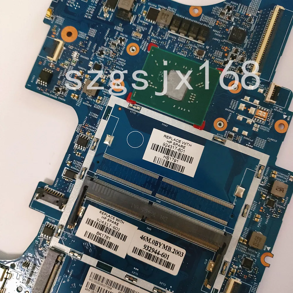 

924317-601 For HP Envy X36015-BQ laptop motherboard A9-9420 CPUintegrated graphics card 16867-1 complete full test free shipping