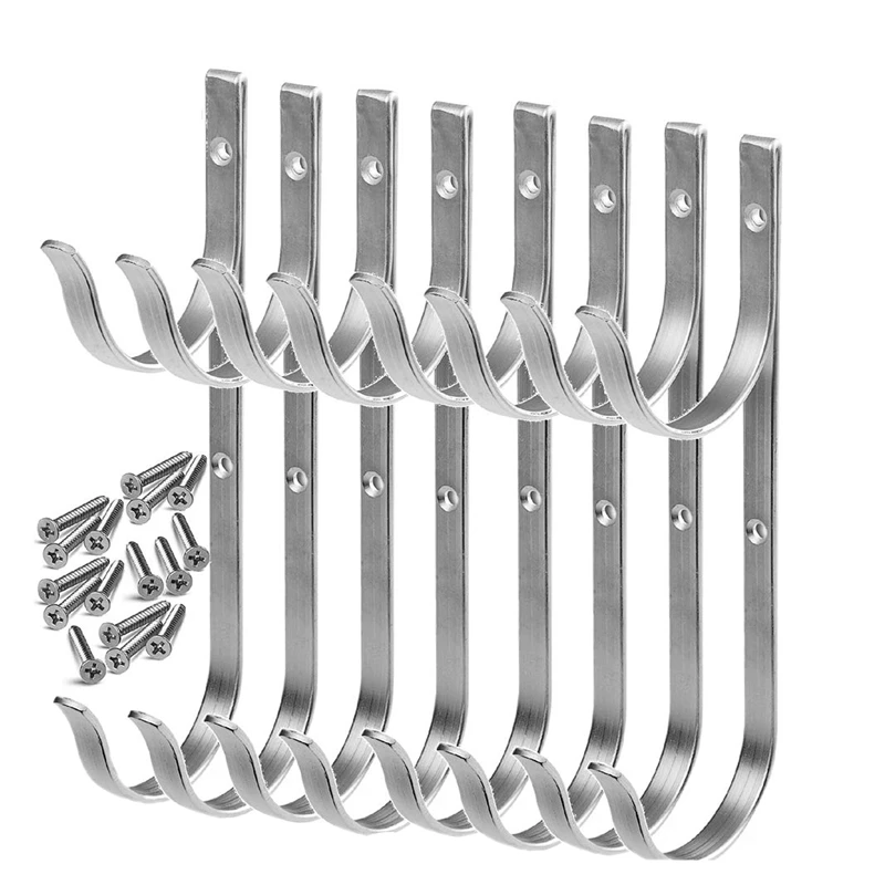 Бассейн полюс вешалка Премиум алюминиевый держатель набор крючки для