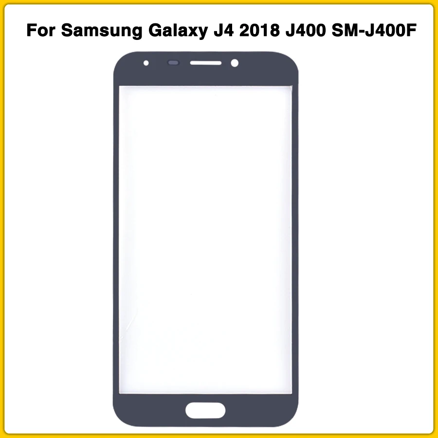 Новый ЖК передний стеклянный объектив для samsung Galaxy J4 2018 J400 SM J400F J400F/DS J400G/D