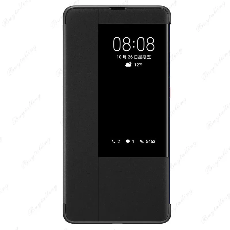 Оригинальный чехол для Huawei mate 20 X Ультратонкий из искусственной кожи Mate с