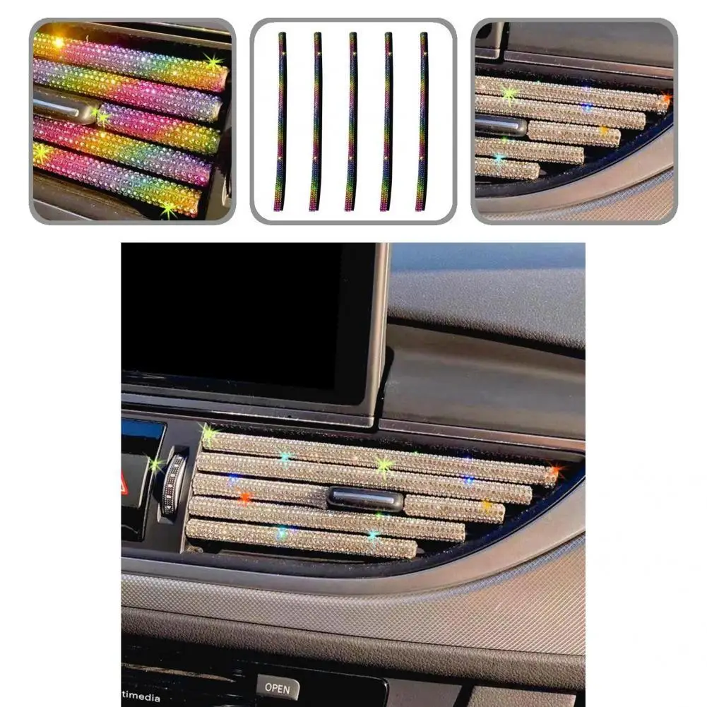 

Модифицированная отличная U-образная декоративная полоса для автомобильного кондиционера, 5 шт.