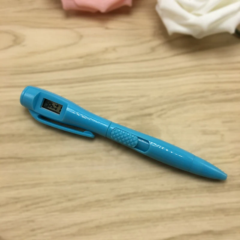 Новая шариковая ручка с цифровые электронные часы для студенческий экзамен