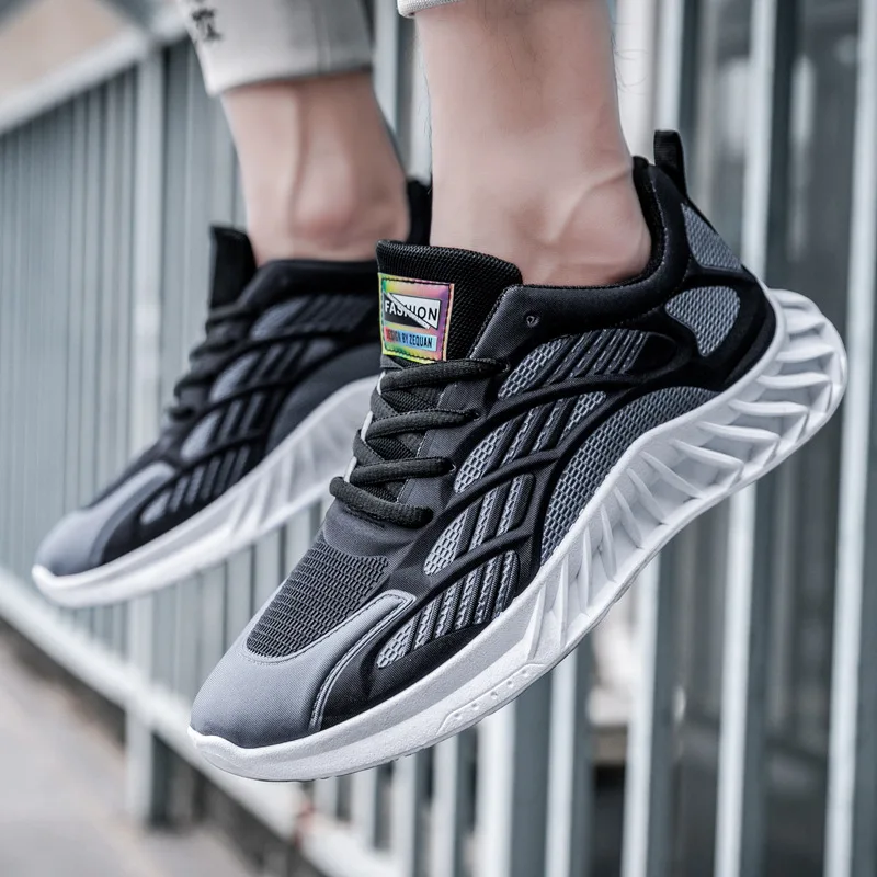 

2021 New Men's Shoes Sports Casual Shoes Men's Breathable Shoes Large Size Men's Shoes Fashion Comfortable Men's01