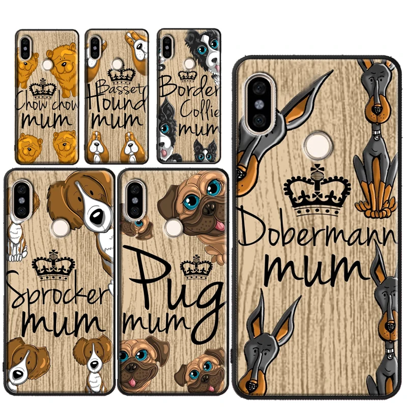Чехол для телефона с изображением мамы боксера собаки байсса динамика Xiaomi Redmi Note 7