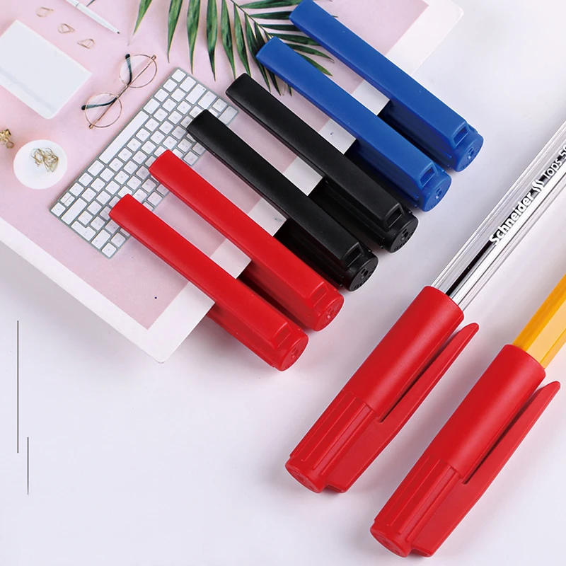 Germany Schneider TOPS 505F ball point Pen Hexagonal Smooth Atom Yellow Pole Classicsimple Generous Ink Stainless Steel Pen|Шариковые