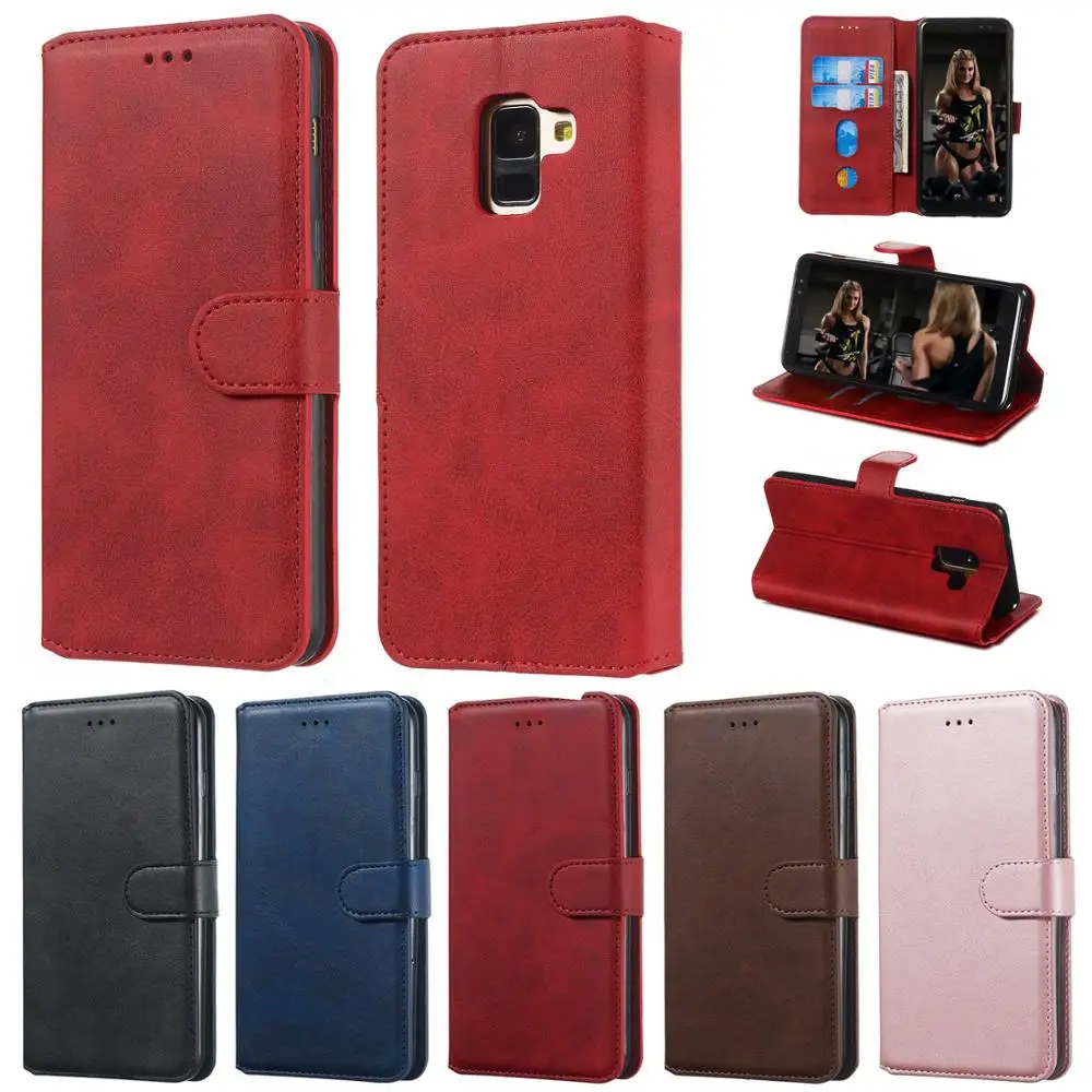 Кожаный чехол кошелек с откидной крышкой для Samsung Galaxy S11 Plus A10S A20S A5 A6 A7 A8 2018 J3 J5 J7 2017